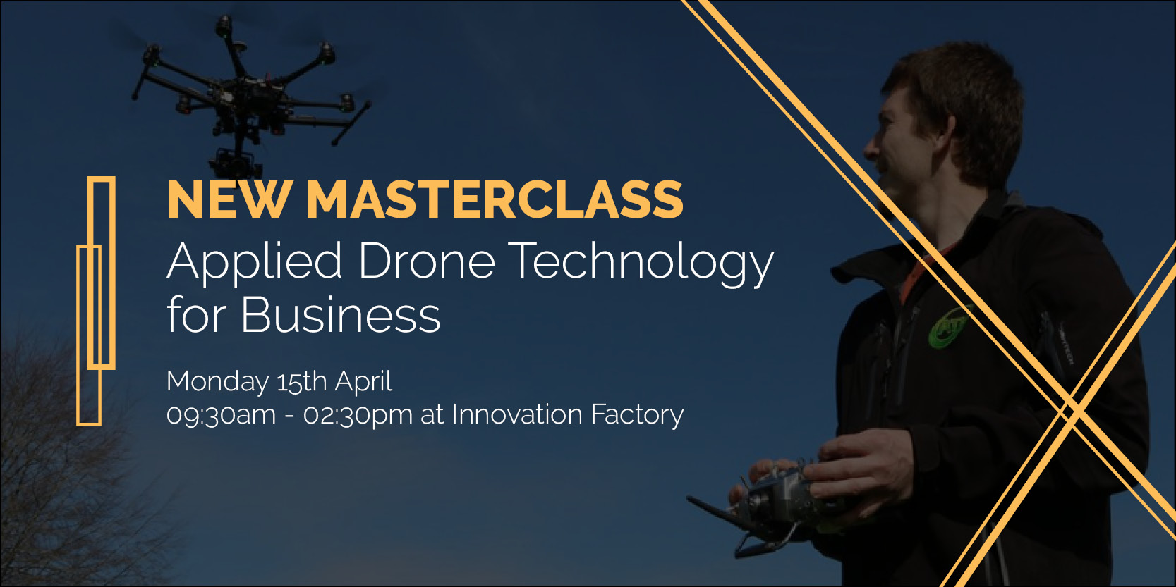 New Masterclass Applied Drone Technology for Business