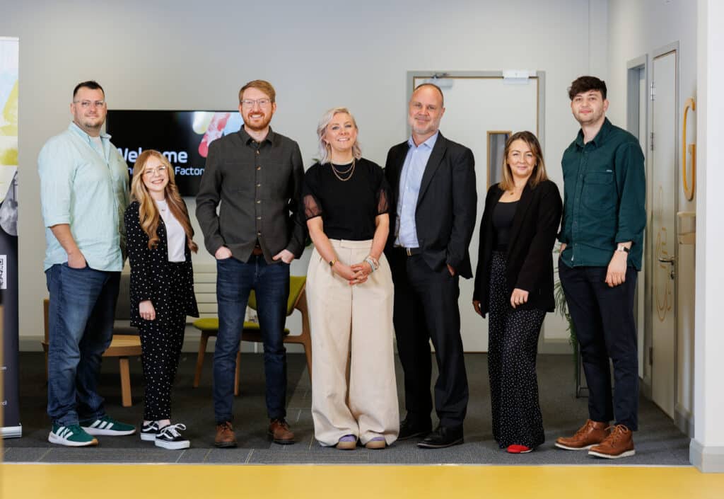 Team photo of staff at IF